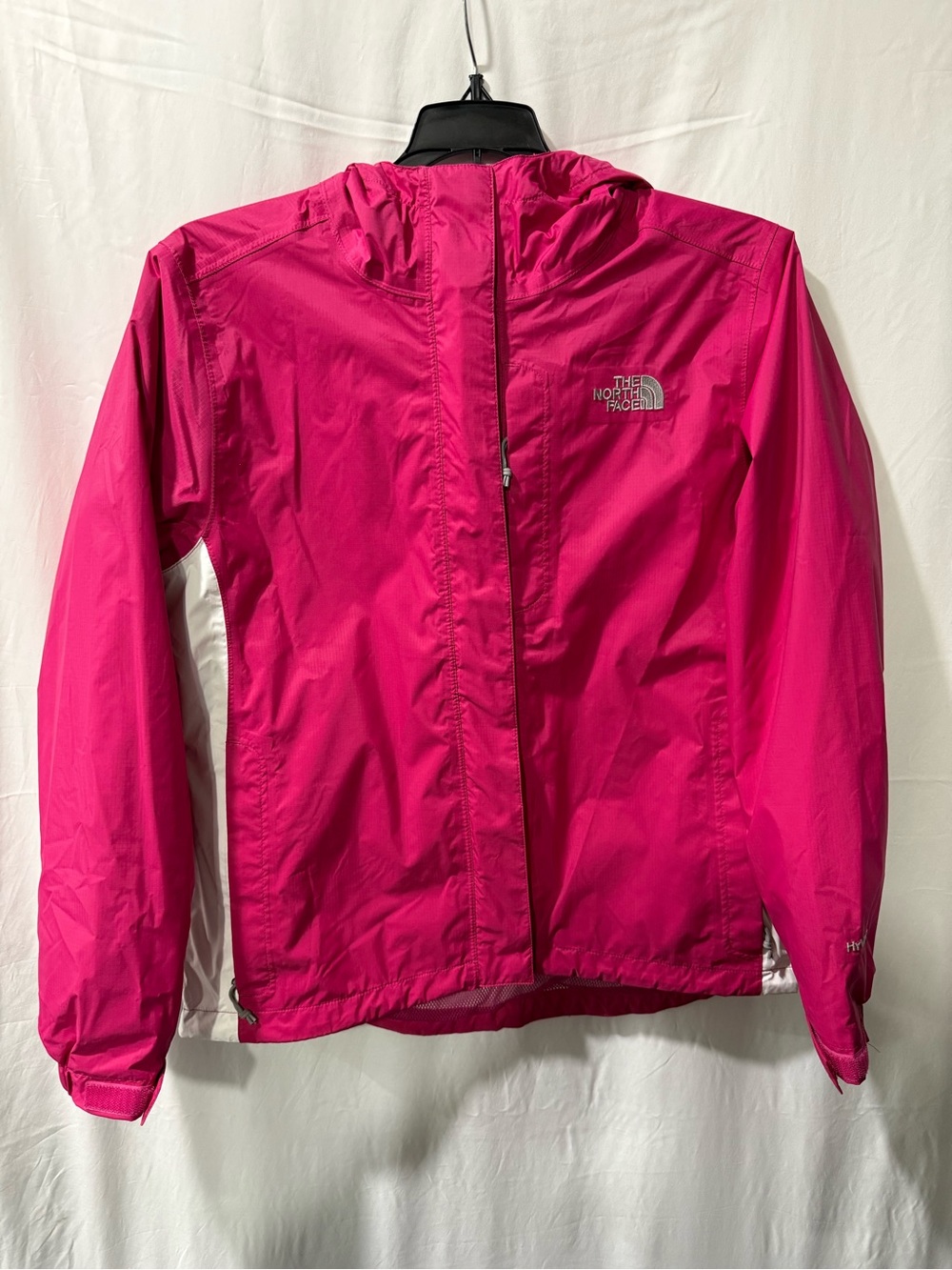 The North Face Hot Pink Hooded Packable Jacket